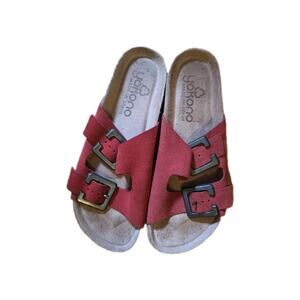 YOKONO Sandals sz 7.5 Leather Made In Spain